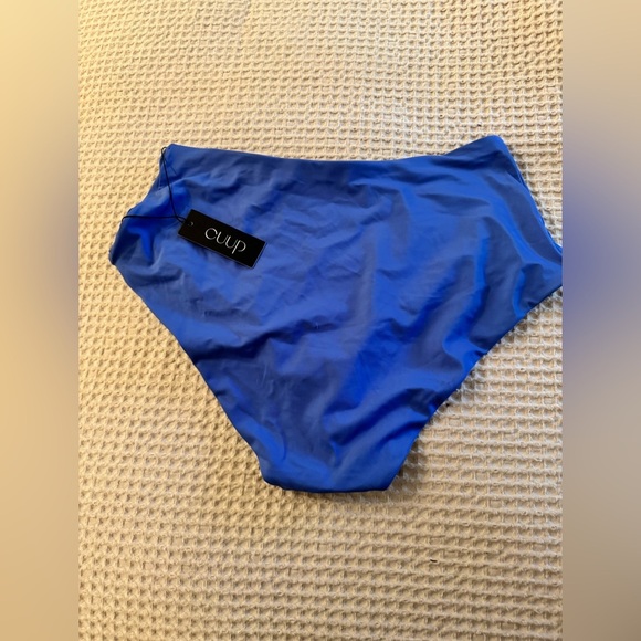 NEW Cuup The Tap Swim Bikini Bottoms Iris Blue Size Full Coverage XXL (6) NWT - Picture 4 of 6